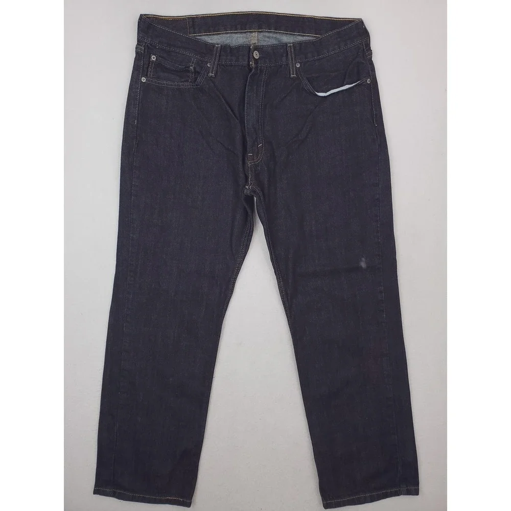 Levis 559 Jeans Mens 38x30 Blue Relaxed Straight Baggy Y2K Denim Pants Dark Wash